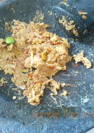 Foto resep Sambel Ikan Pari (iwak pe)