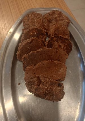 Una foto de Pancakes de manzana y avena