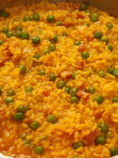 Una foto de Arroz a la milanesa