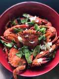 Butter garlic crab