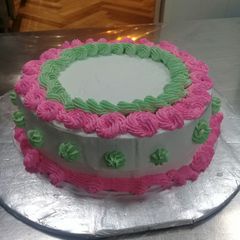 A picture of Vanilla cake #Author marathon#.