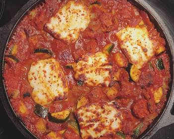 Easy Recipe Halloumi Bake Delicious