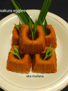 Foto resep Bolu Sakura eggles