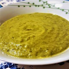 A picture of Lime Green Soup.