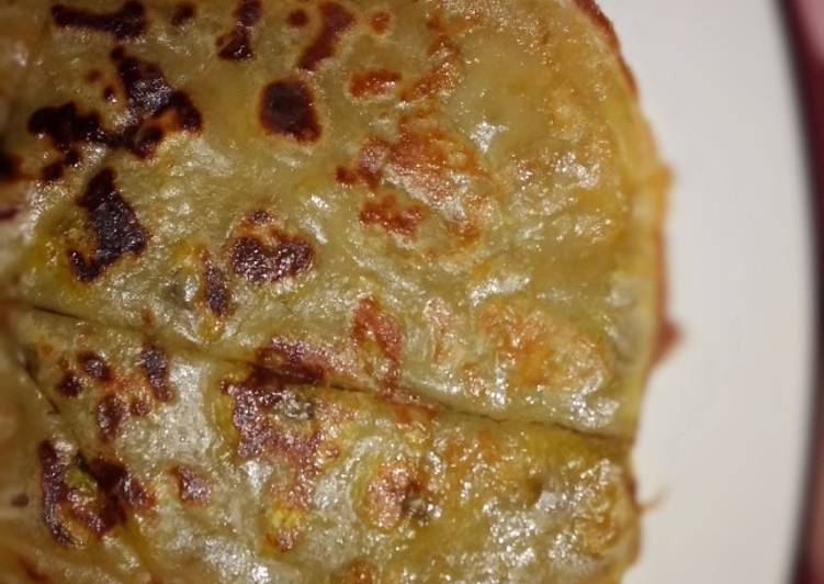 Cara Gampang Membuat Lempeng Pisang Talas (pizza banana dengan kearifan lokal 😁), Bikin Ngiler