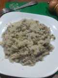 Risotto de arvejas