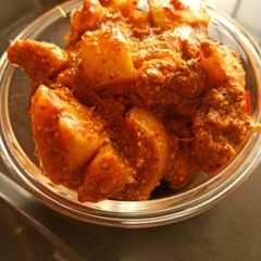 A picture of Nimbu ke chhilke Ka Achar.