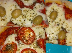Una foto de Pizza casera