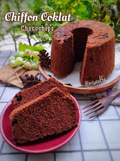 Foto resep Chiffon Coklat Chocochips