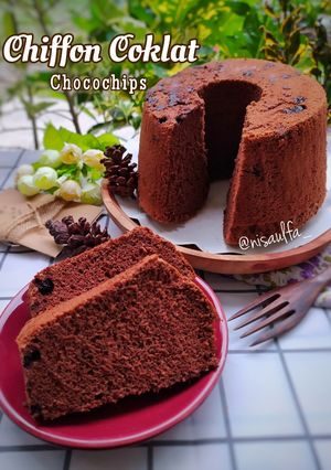 Foto resep Chiffon Coklat Chocochips