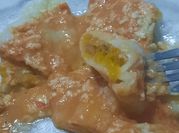Una foto de congelar pastas calabaza