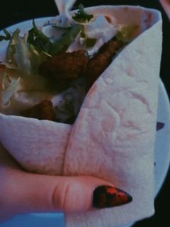 Gyros tortillában recept fotója