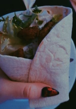 Gyros tortillában recept fotója