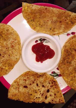 A picture of Protien Paratha.