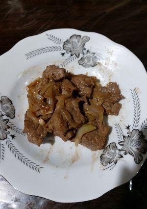 Foto resep Bistik daging tumis