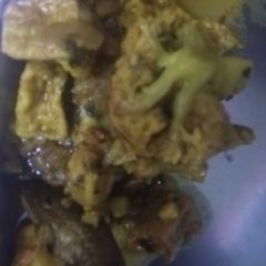Egg Paneer Cauliflower A picture of Egg Paneer Cauliflower.