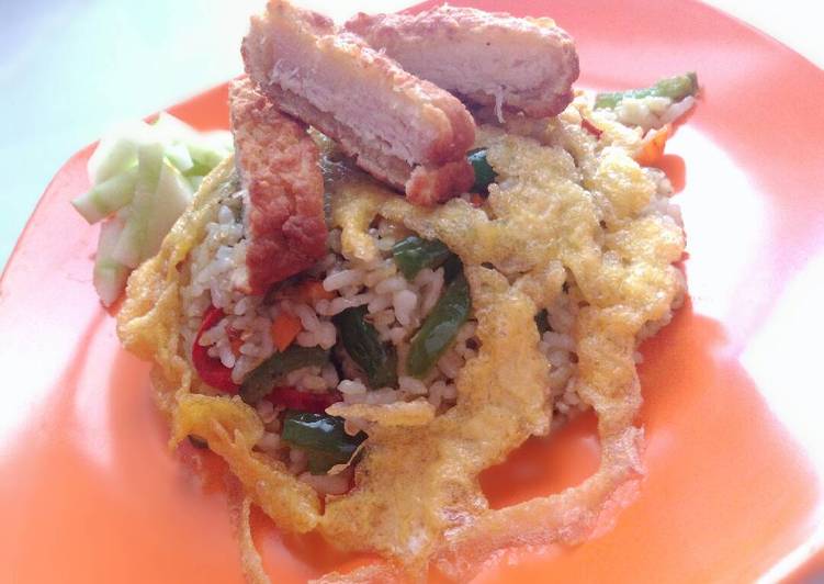 Resep 37. Nasi Goreng Sambal Ijo, Lezat Sekali