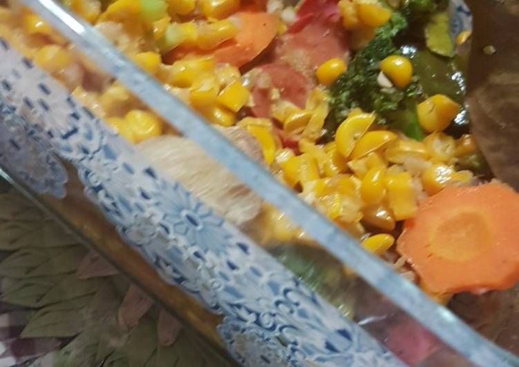 Tumis jagung manis tidak pedas