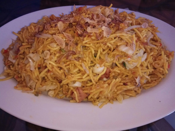 Resep: Mi goreng basah saus tiram Farah Quinn