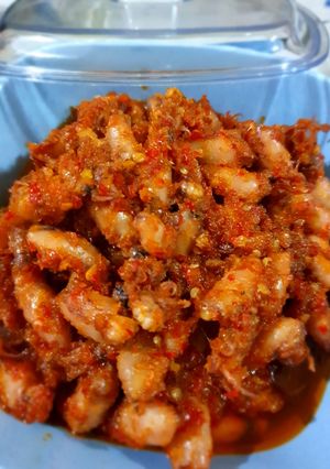 Foto resep Baby cumi pedas