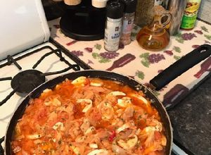 Una foto de Bacalao guisado