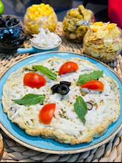 صورة لوصفة عجة بيض بالجبنه 🍳