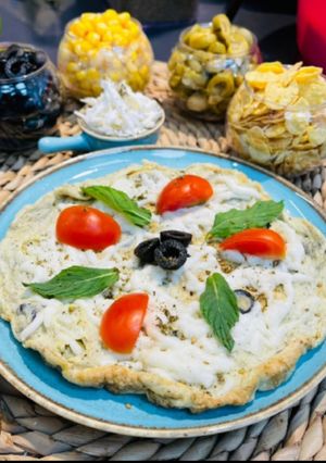 صورة لوصفة عجة بيض بالجبنه 🍳