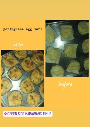 Foto resep Portugis egg tart