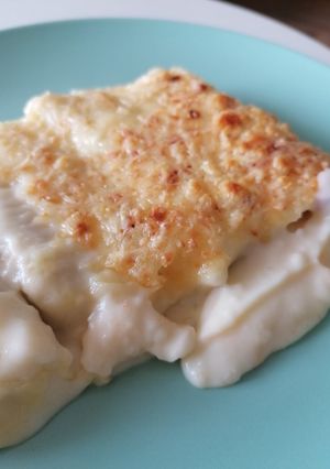 Una foto de Canelones de atún