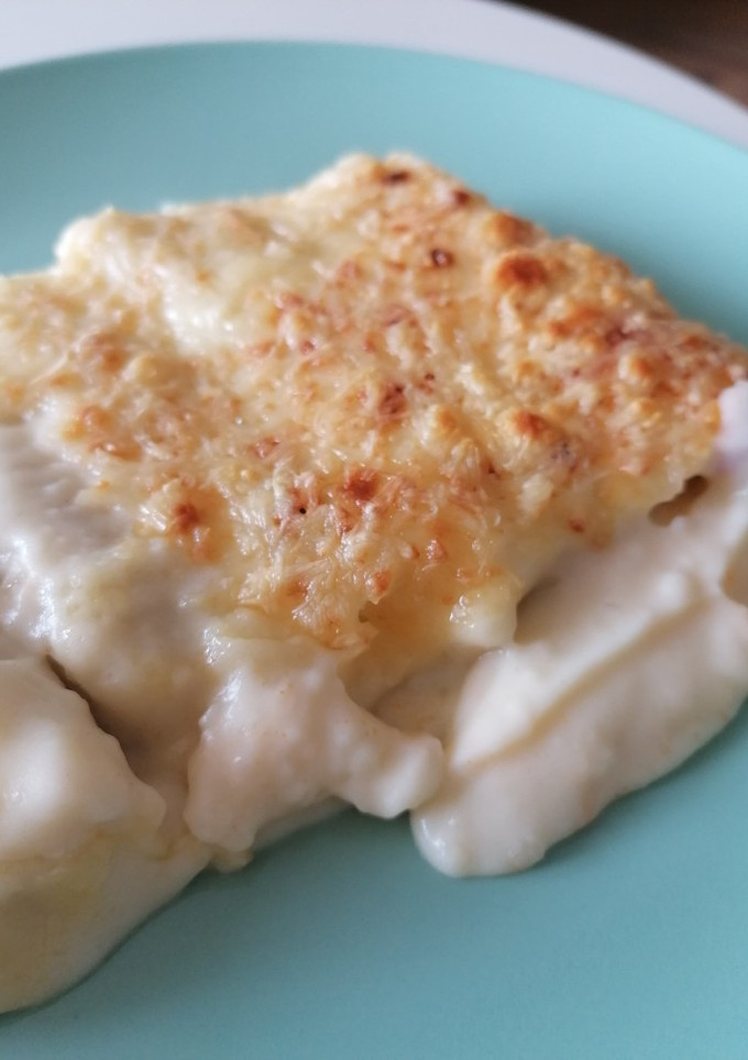 Una foto de Canelones de atún