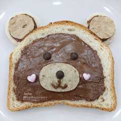 صبحانه خرس بامزه 🐻-レシピのメイン写真