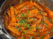 A picture of spicy rice cakes