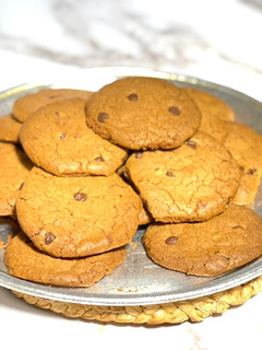 A picture of Chocolate chip cookies.