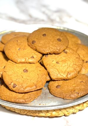A picture of Chocolate chip cookies.