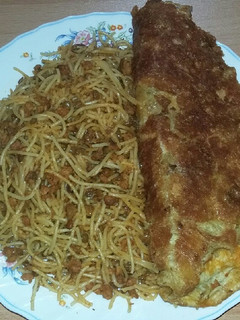 عکسی از دستور ماکارونی با سویا