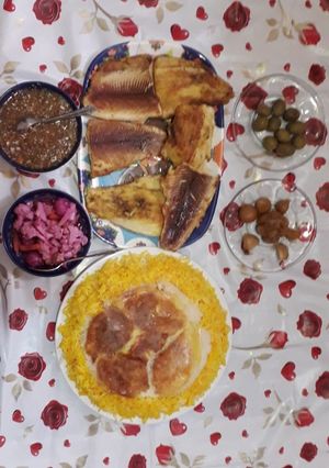 عکسی از دستور ماهی قزل آلا