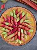 Lemon curd tart e rabarbaro