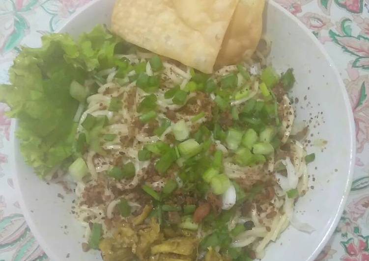 Resep Mie pangsit malang yang Lezat