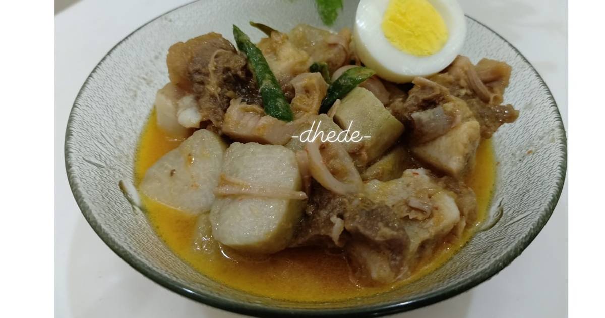 Resep Kua Pical Lontong Padang / Lontong Sayur Padang - Cooking with Sheila : 500 gr beras solok ...