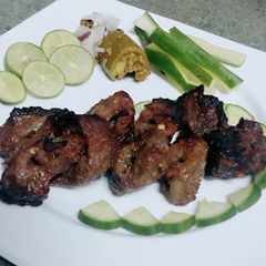 A picture of Mutton Bar B Q🍡.