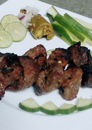 A picture of Mutton Bar B Q🍡.