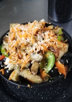 Una foto de Ensalada de pollo