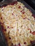 Cherry Peach Dump Cake