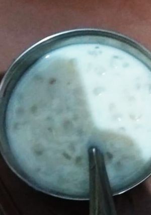 A picture of Sabudana kheer.