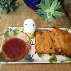 A picture of Bread pakora.