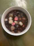 Taro Balls and Red Bean Soup