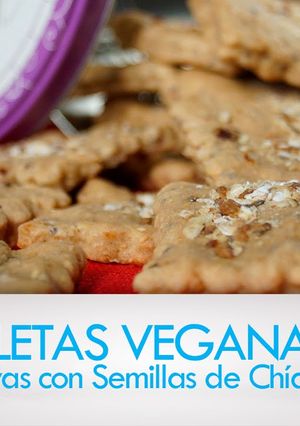 Una foto de Galletas veganas