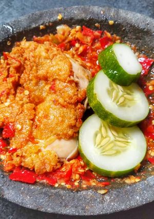 Foto resep Ayam Geprek Sambal Bawang