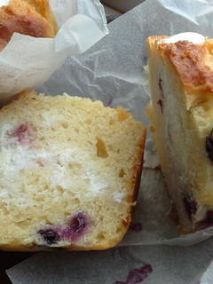 Una foto de Muffins de arándanos y yogur