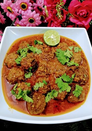A picture of Beef kofta.